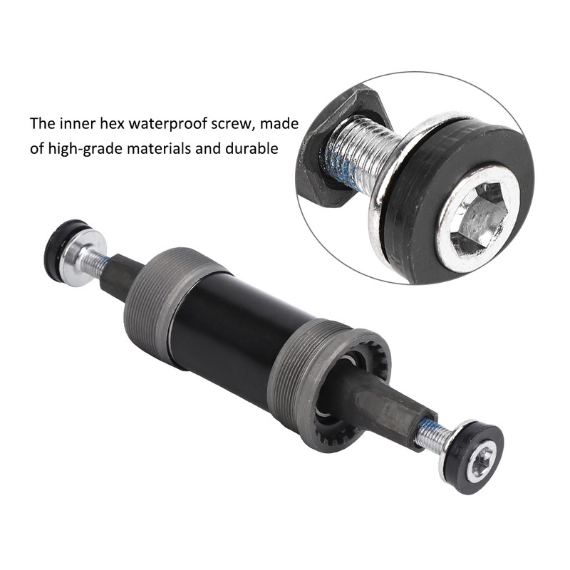2Pcs Mountain Bike Square Hole Integration Close Bearing Bottom Bracket