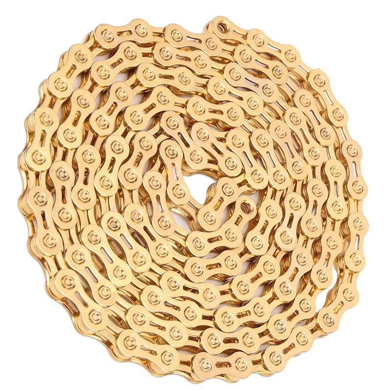 VG Sports Mountain Bike 9 Speed Chain 116 Links 1/2inx11/128in