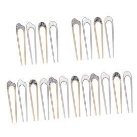 FOMIYES Sets Stunning u Shape Hairpin Vintage Hair Fork Clip Alloy Hair Stick for Daily Party Ceremony Pcs