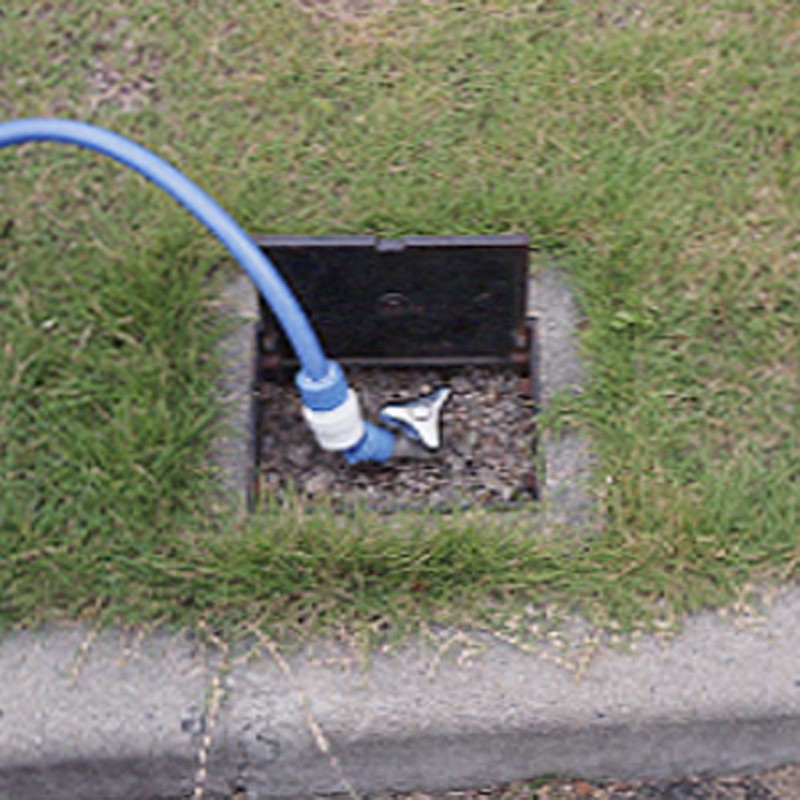 Takagi G075 Underground Faucet Nipple Set, Regular Hose, Connects to