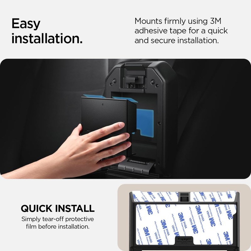 Spigen One-Touch Center Console Hidden Storage Box Designed for Toyota