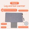 Wasrch Under Desk Warmer Portable Space Heater, Leg Warmer Foot