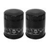 2PCS Oil Filter 2540086 Oil Cleaner Steel Cylindrical Replacement for