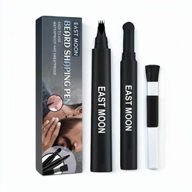3 in 1 Beard Pen, 1 Set Beard Shaping & Filling Pen, Men's Beard Care Tool, Lightweight Professional Beard Styling Tool, Makeup Products
