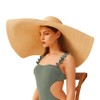 Oversized Beach Straw Hats for Women Floppy, Extra Large Sun