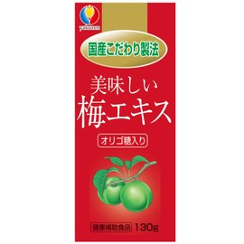 Yakuzen Delicious Plum Extract with Oligosaccharide, 4.6 oz (130 g), Easy to Use Tube Type (1 Bottle)