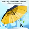 USB Charging Fan Umbrella Multifunctional Portable Foldable Sun Blocking Fan