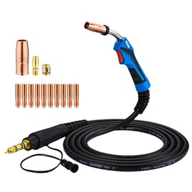 Welding Knight 250Amp MIG Welding Gun Replacement for Miller M25 M-25 169598 Millermatic 200, 210, 212, 250, 250X, 251, 252, and Vintage (15FT .035" Kit)