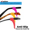 Ear Grip Anti-Slip Hooks for Glasses 5 Pairs Black