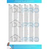DL-pro 3 x Shock Absorbers 80N for Bosch Siemens 673541