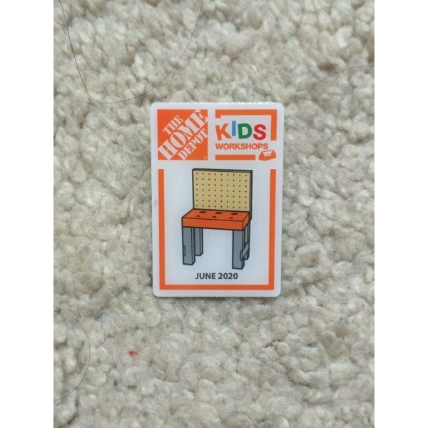 Home Depot Kids Workshop Tool Bench Pin - June 2020