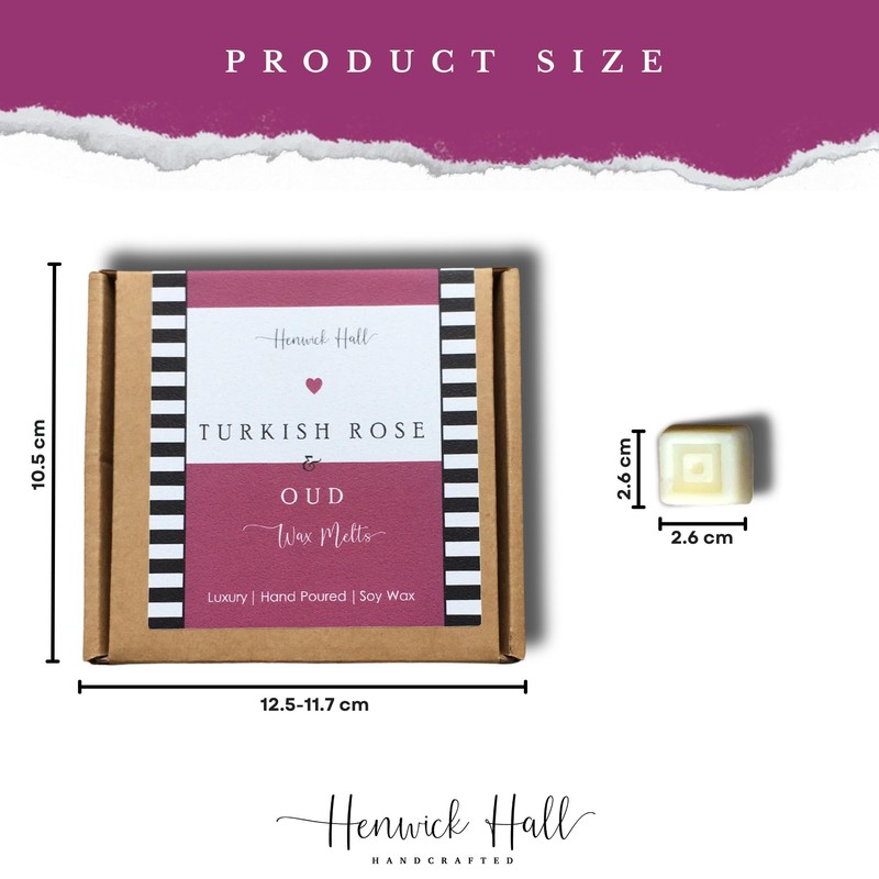 Turkish Rose and Oud Scented Wax Melts | 16 Pack