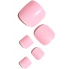 toe false nails (Pink)