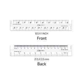 CYA Clear Scale Ruler Maptool 1:126,720 Scale Map Reading Professional Protractor Accurate Learning for Poltting Utm, USNG, Mgrs Coordinates