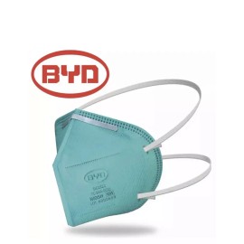 BYD Care N95 Disposable Respirator NIOSH Certified Individually Packaged Masks - 20 Count