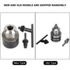Drill Chuck, 3.0-16 mm 1/2-20UNF Chuck Adapter Kit, Key Type