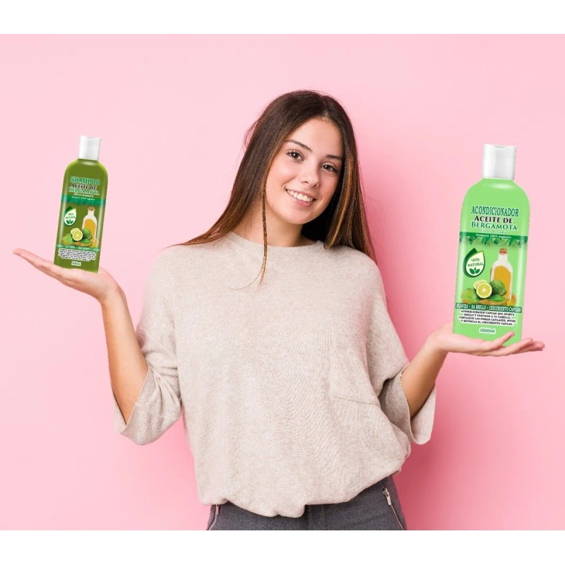 3 Shampoos De Bergamota Y 1 Aceite