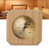 Wooden Sauna Thermometer Squared 0 to 120 Celsius High Accuracy