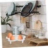 Mikinona 2 Pcs Multi Egg Steamer Rack Heat Resistant Cooking