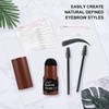 Eyebrow Stamp, Waterproof, Reusable Makeup Brow Stamp, Brow Powder Stencils,
