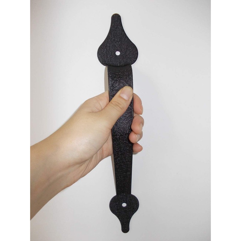 BFMY Decorative Metal Garage 4 Hings and 2 Handles, Decorative