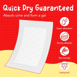 Furcato Disposable Dog Diaper Liners Booster Pads for Male & Female Dogs - 150ct | Diaper Inserts fit Most Washable Dog Wraps and Belly Bands,Long