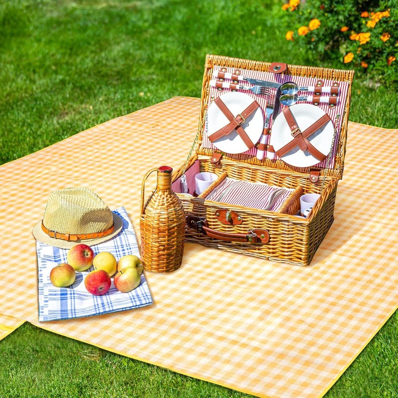 Outdoor Picnic Blankets,80" x80" Foldable Lightweight Waterproof Sand Mat,Beach Blanket