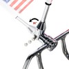 2 Pack Motorcycle Flag Pole Mount Kits Compatible For Harley