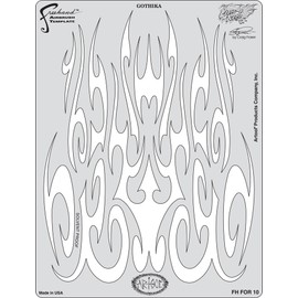 Artool Freehand Airbrush Templates, Flame-O-Rama 2 - Gothika