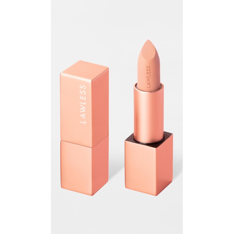 Lawless Women's Forget the Filler Lip-Plumping Line-Smoothing Satin Cream Lipstick,
