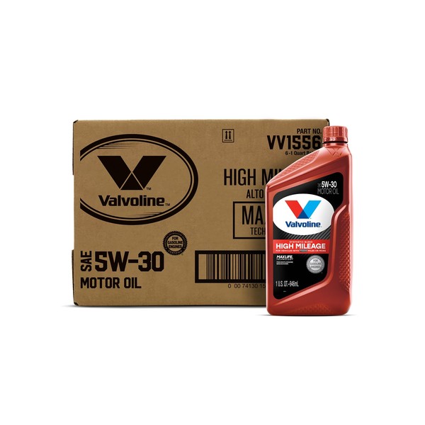 Valvoline Valvoline High Mileage with MaxLife Technology 5W-30 Synthetic Blend
