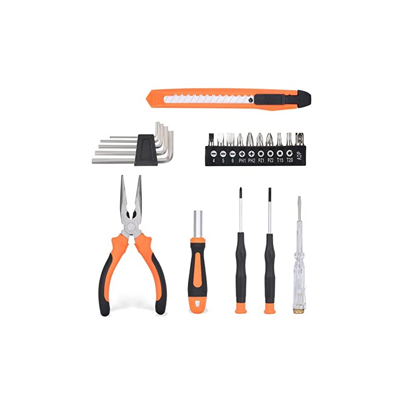 LAND 22-Piece Compact Tool Kit with Toolbox