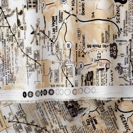 Timeless Treasures Route 66, Yard, Natural