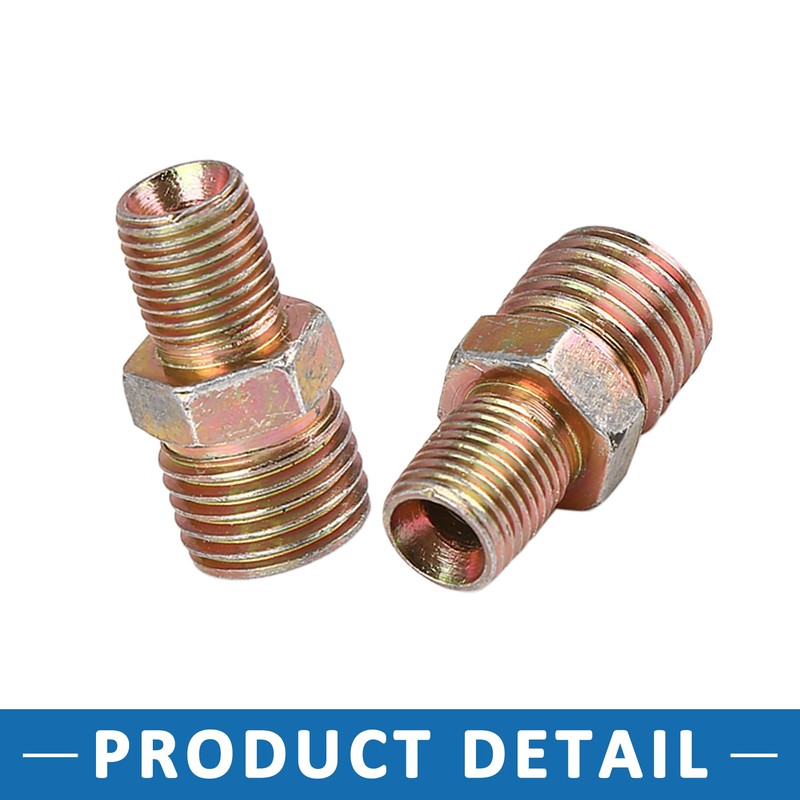 A ABSOPRO Car Hose Fitting Connector Adapter M10x1.0mm M14x1.5mm (Set