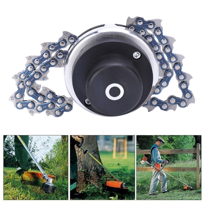 65Mn Coil Chain Trimmer Head Garden Lawn Mower Accessory Coil