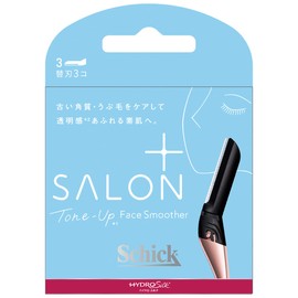 Schick Hydro Silk Salon Plus Tone Up Face Smoother Replacement Blades (3 Pieces)