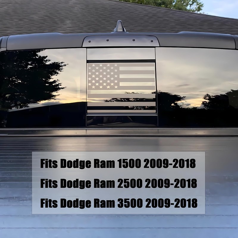 Fits Dodge Ram 2009-2018 Rear Back Middle Window American USA