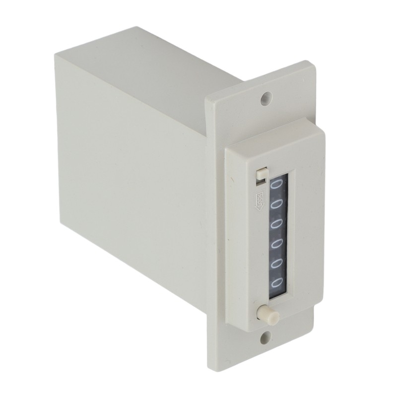Electromagnetic Counter 0‑999999 6 Digit Industrial Pulse Totalizer for Machine
