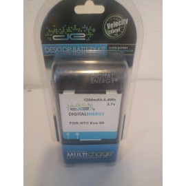 HTC Digital Energy 230-1350 Desktop Battery Cradle Charging Dock and Li-Ion Battery