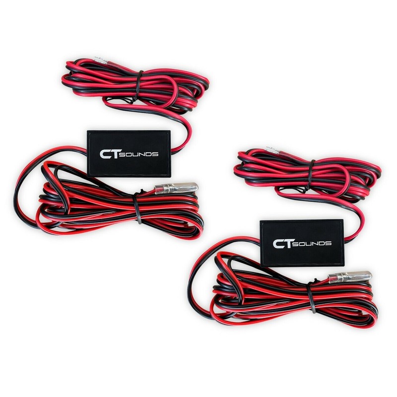 CT Sounds Meso 25mm 100 Watt Flush-Mount Silk-Dome Tweeters, Pair