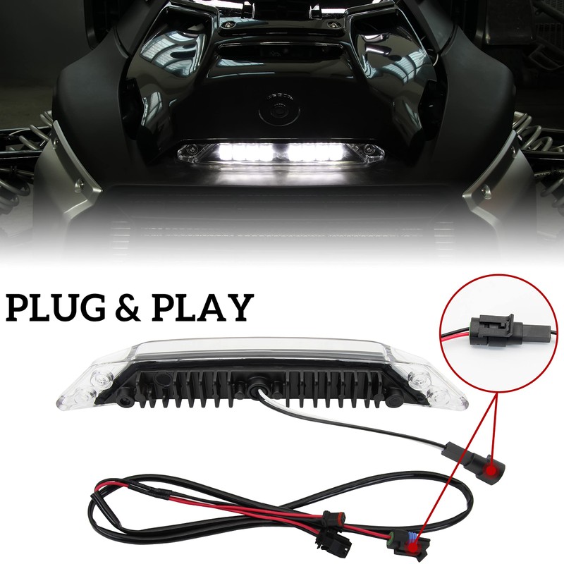 SAUTVS LED Auxiliary Light Kit for Can-Am Ryker, Front LED