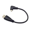 Seadream 8inch 90 Degree Left Angle Micro HDMI Male To