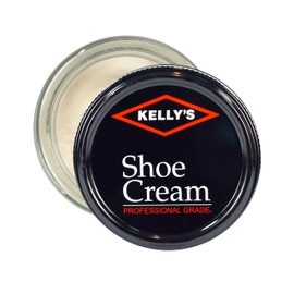 Kelly's Neutral Shoe Polish 1.5 oz - Professional Leather Shoe Cream