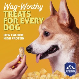 Barkeetos Dog Treats, Crunchy and Cheesy Pet Snacks Made with Real Himalayan Cheese, Gluten Free, Grain Free, Lactose Free, Natural Dog Food for All Breeds and Sizes