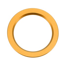 REPAIROCK 1 Pc Engine Start Stop Button Switch Knob Cover Ring for Toyota Tacoma 16-23 Key Ignition Starter Knob Ring Cover Decoration Aluminum Alloy Gold Tone