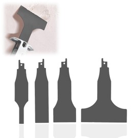 Reciprocating Saw Scraper, Sawzall Scraper Blade, 4PCS Reciprocating Saw Scraper Blade Multifunctional High Carbon Steel Tile Washing Tools