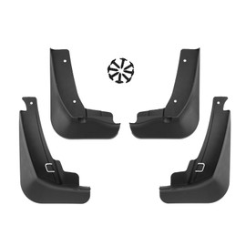 YEE PIN Compatible with N-issan Qashqai J12 2022-2025 Mud Flaps Accessories Edge Protection Mudguard Front Rear Splash Guard Mudguard Scratch-Resistant Prevents Stones and Mud Flaps