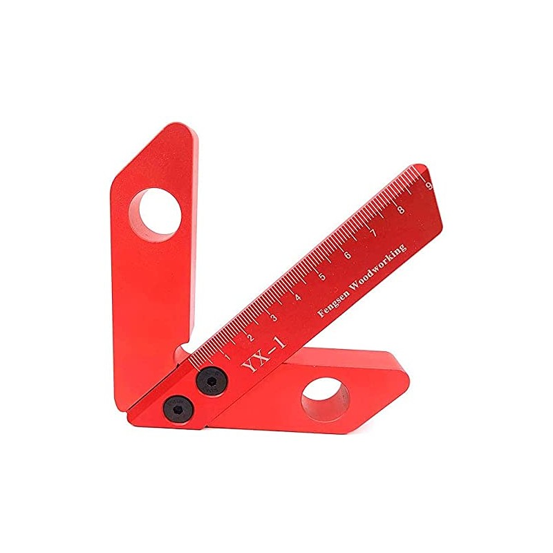 Namvo Woodworking Tool Line Gauge Aluminum 45/90 Degree Right Angle