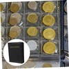 Operitacx Coin Collection Book Card Binder Card Wallet Holder Book