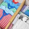 DoubleFill 4 Pcs 6 Inch High Drawer Dividers 15"-22" Adjustable